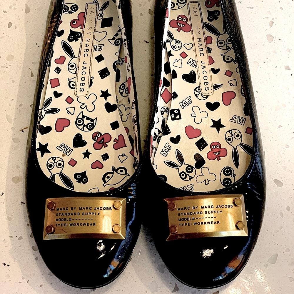 Special Edition Marc by Marc Jacobs black flats